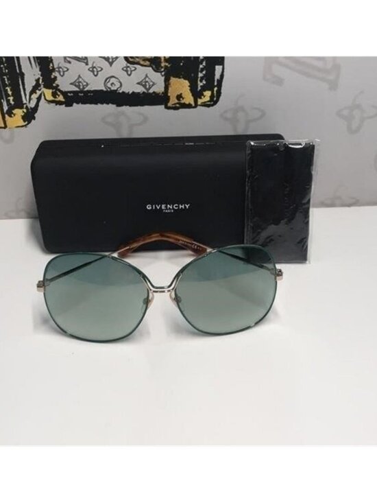 New Authentic Givenchy GV7144/S PEF/EZ Sunglasses – Green/Gold Gradient main image 8
